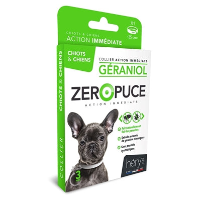 Load image into Gallery viewer, Martin hery zeropuce vlooienband hond geraniol zonder chemicalien
