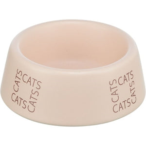 Trixie voerbak drinkbak kat cats keramiek roze