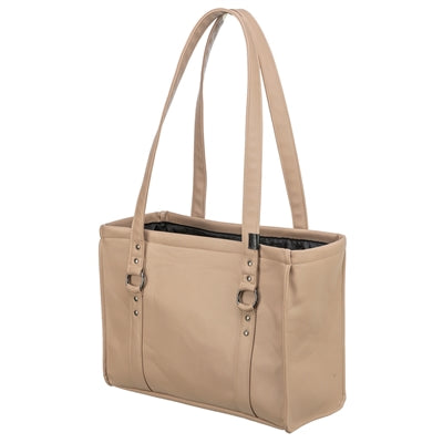 Load image into Gallery viewer, Trixie hondentas citystyle kunstleer cappuccino

