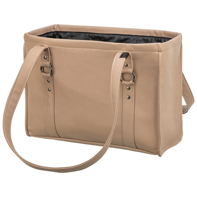 Load image into Gallery viewer, Trixie hondentas citystyle kunstleer cappuccino
