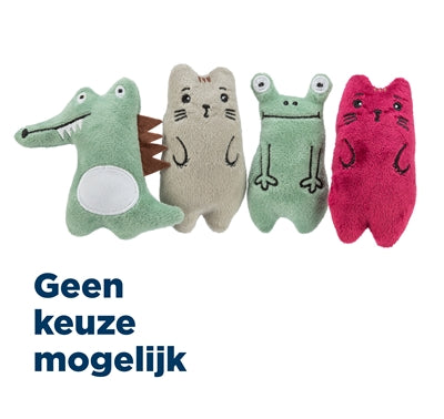 Load image into Gallery viewer, Trixie dieren pluche met catnip assorti
