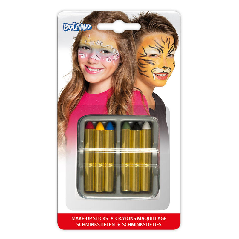 Chargez l'image dans la visionneuse de la galerie, Boland set 6 schminkstiftjes 6 kleuren (1,6 g)

