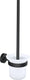 Tesa 1072280 - moon black toiletborstel zwart | 2 stuks