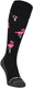Brabo bc8460b socks flamingo black pink unisex sportsokken - black pink
