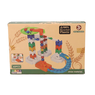 No brand knikkerbaan 63-delig