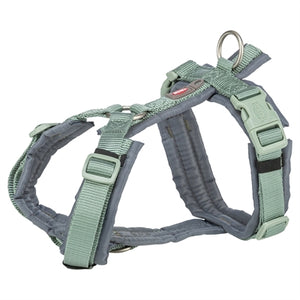 Trixie hondentuig premium trekking salie groen grafiet grijs