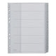Tabbladen leitz grijs 1 tot 31 a4 polypropyleen