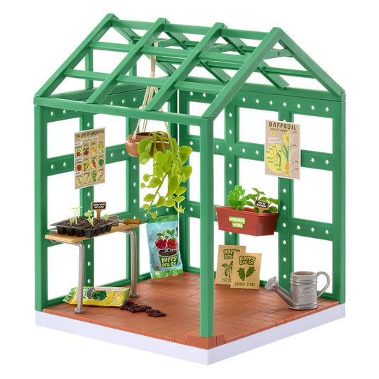 Miniverse - spaces starter pack greenhouse-knutselset - bouwpakket- maak je eigen mini plantenkas!
