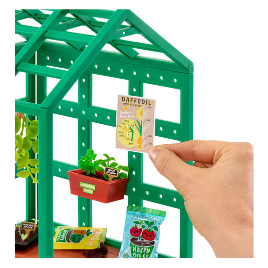 Miniverse - spaces starter pack greenhouse-knutselset - bouwpakket- maak je eigen mini plantenkas!