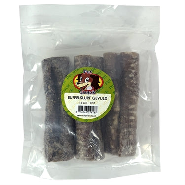 Petsnack buffelslurf gevuld