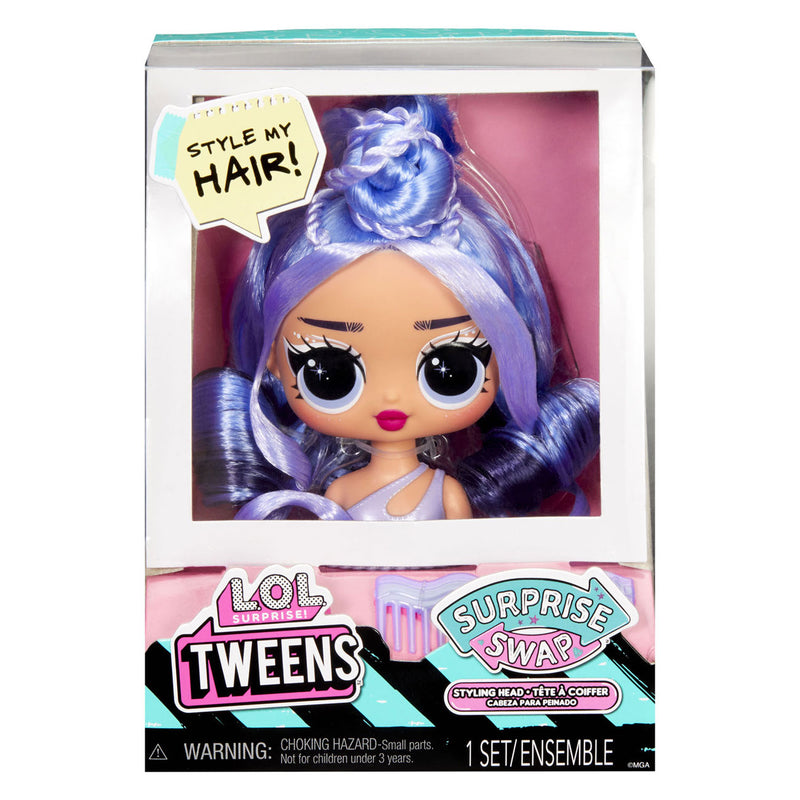 Load image into Gallery viewer, L.O.L. Surprise Tweens Surprise Swap Styling Kaphoofd
