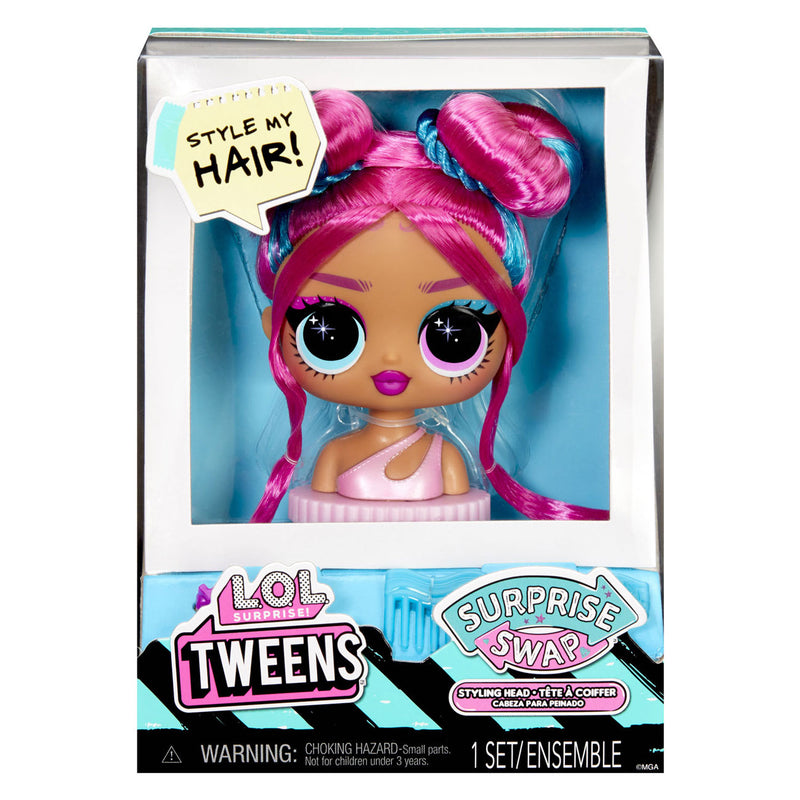 Load image into Gallery viewer, L.O.L. Surprise Tweens Surprise Swap Styling Kaphoofd
