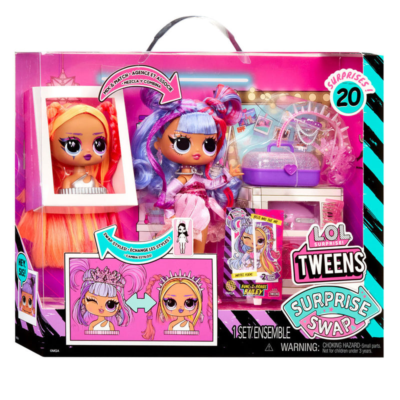 Load image into Gallery viewer, L.o.l. surprise tweens swap fashion pop - braids bailey
