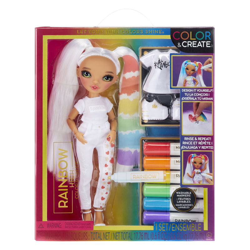 Load image into Gallery viewer, Rainbow high Rainbow High Color Create Fashion Modepop Groen
