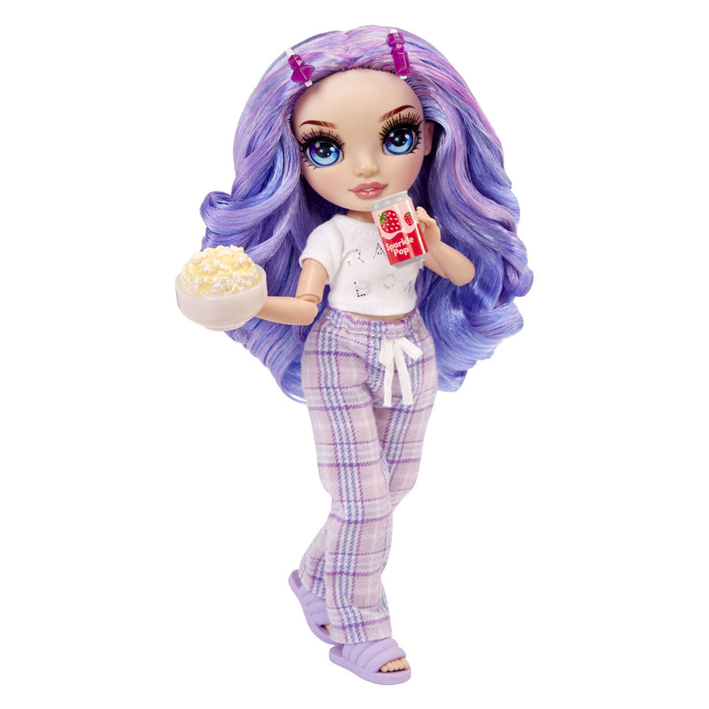 Load image into Gallery viewer, MGA Entertainment Rainbow High Junior High Pyjamaparty-modepop Vio
