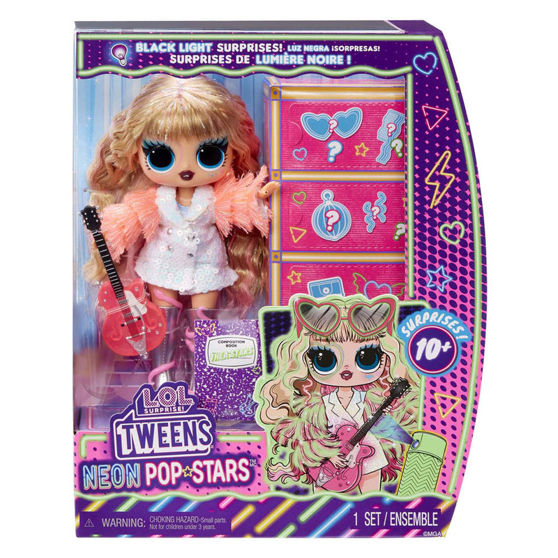 Load image into Gallery viewer, L.o.l. surprise tweens neon pop stars - thea stars
