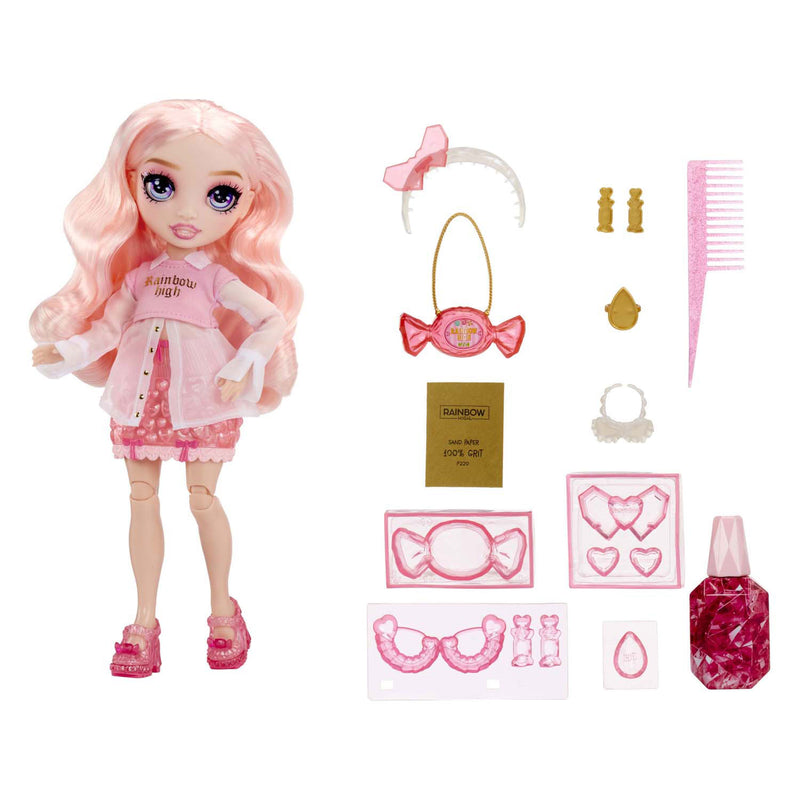 Afbeelding laden in galerijviewer, Rainbow high crystal fashion modepop - bella
