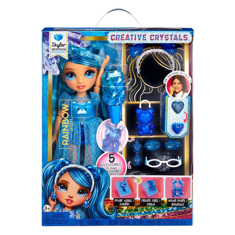 Afbeelding laden in galerijviewer, Rainbow high crystal fashion modepop - skyler
