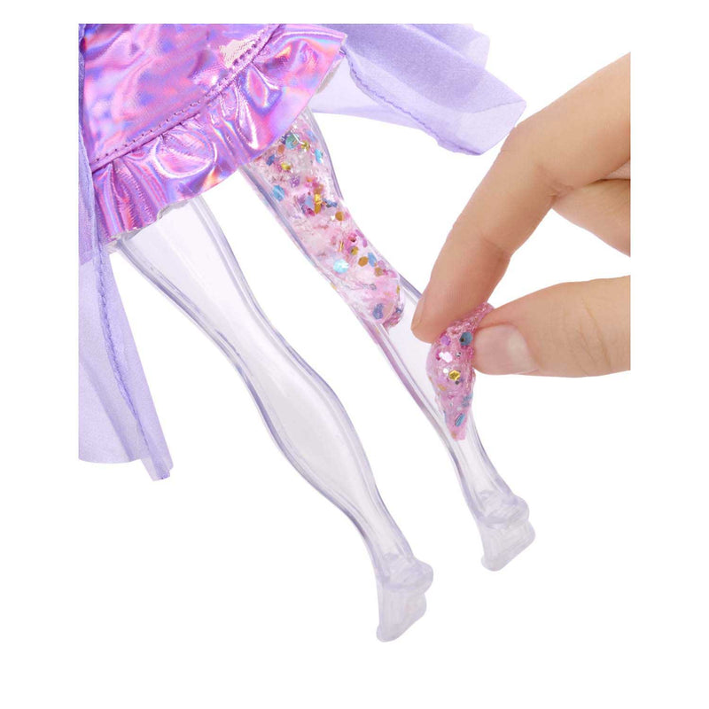 Afbeelding laden in galerijviewer, Rainbow high shimmers met slijm-modepop - violet (paars)
