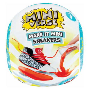Miniverse make it mini sneakers - knutselset – ontwerp mini sneakers met accessoires