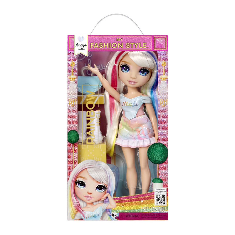 Afbeelding laden in galerijviewer, Rainbow high my fashion style panenka - amaya - uni
