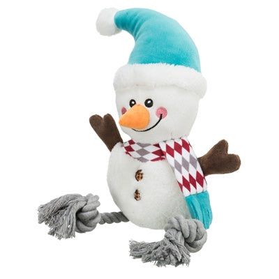 Load image into Gallery viewer, Trixie xmas sneeuwpop pluche katoen
