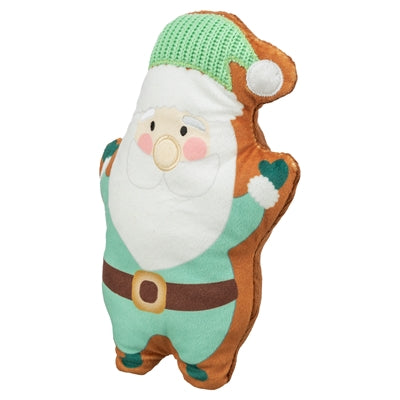 Load image into Gallery viewer, Trixie xmas kerstman pluche groen
