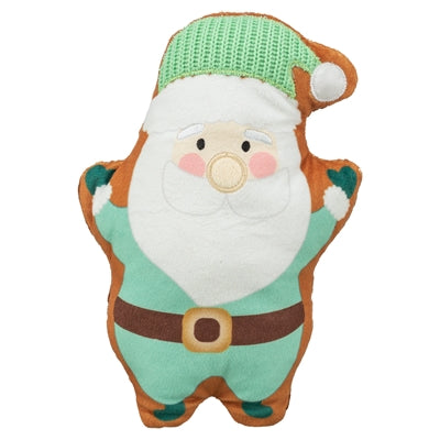 Load image into Gallery viewer, Trixie xmas kerstman pluche groen
