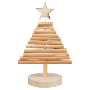 Trixie xmas kerstboom onbehandeld wilgenhout