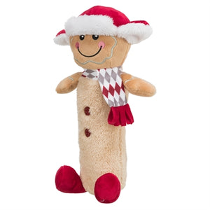 Trixie xmas peperkoekman met fles pluche