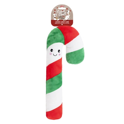 Load image into Gallery viewer, Cupid comet Carrie candy cane kerststok pluche
