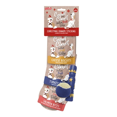 Load image into Gallery viewer, Cupid comet Cupid comet kerstdiner kerstsok hond
