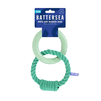 Load image into Gallery viewer, Battersea ring rubber touw groen
