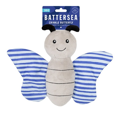 Load image into Gallery viewer, Battersea crinkle vlinder blauw
