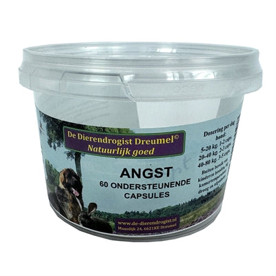 Load image into Gallery viewer, Dierendrogist bij angst capsules

