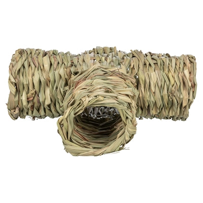 Load image into Gallery viewer, Trixie tunnel met vertakking hamster gras
