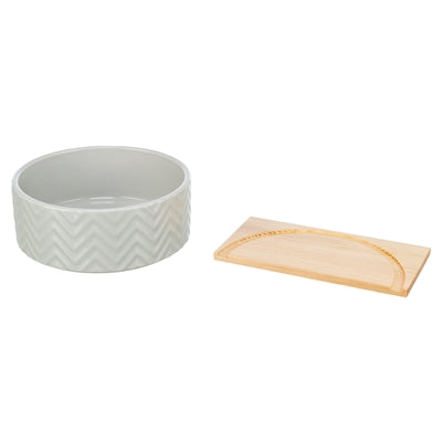 Load image into Gallery viewer, Trixie zandbad met platform degoes hamsters keramiek hout
