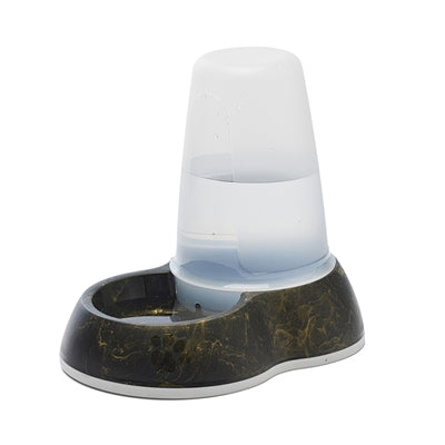 Load image into Gallery viewer, Savic drinkbak loop marble zwart goud

