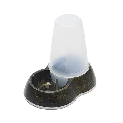 Load image into Gallery viewer, Savic drinkbak loop marble zwart goud
