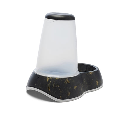 Load image into Gallery viewer, Savic drinkbak loop marble zwart goud
