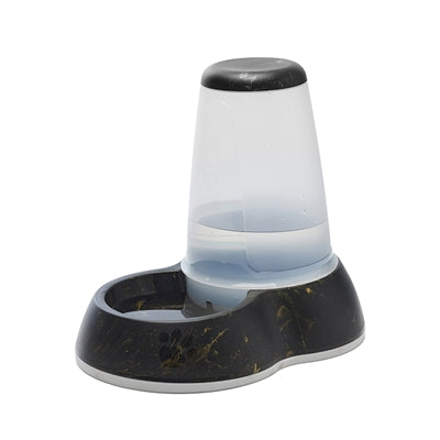 Load image into Gallery viewer, Savic drinkbak loop marble zwart goud
