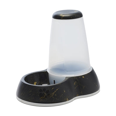 Load image into Gallery viewer, Savic drinkbak loop marble zwart goud
