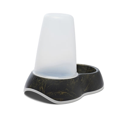 Load image into Gallery viewer, Savic voerdispencer loop marble zwart goud
