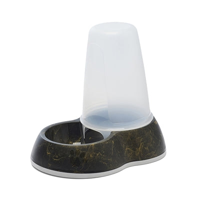 Load image into Gallery viewer, Savic voerdispencer loop marble zwart goud
