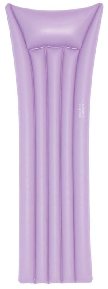 Beach palms - luchtbed - 177 x 67 x 19 cm - paars - suntanner