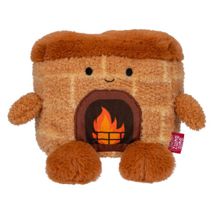 Bumbumz knuffel pluche - homebumz open haard, 19cm