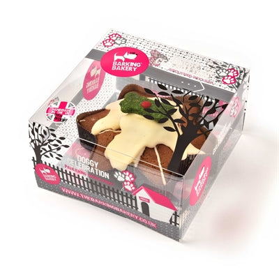 Load image into Gallery viewer, The barking bakery The barking bakery yappy woofmas christmas star cake
