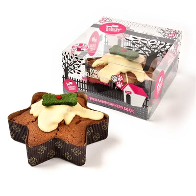 Load image into Gallery viewer, The barking bakery The barking bakery yappy woofmas christmas star cake
