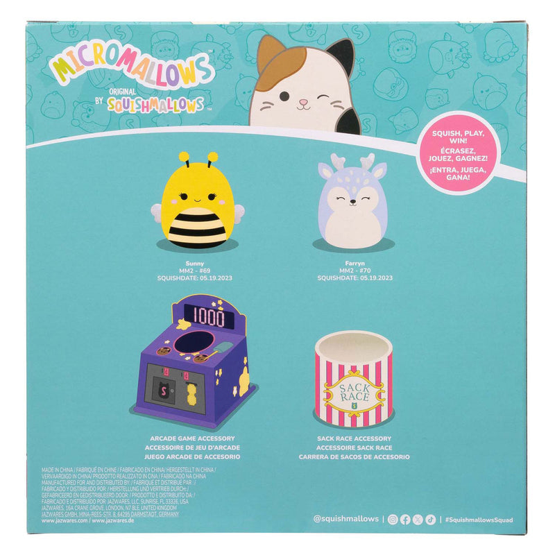 Load image into Gallery viewer, Squishmallows knuffel pluche micromallows - game on, 4dlg.
