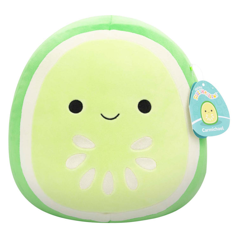 Load image into Gallery viewer, Squishmallows knuffel pluche carmichael de groene komkommer, 30cm
